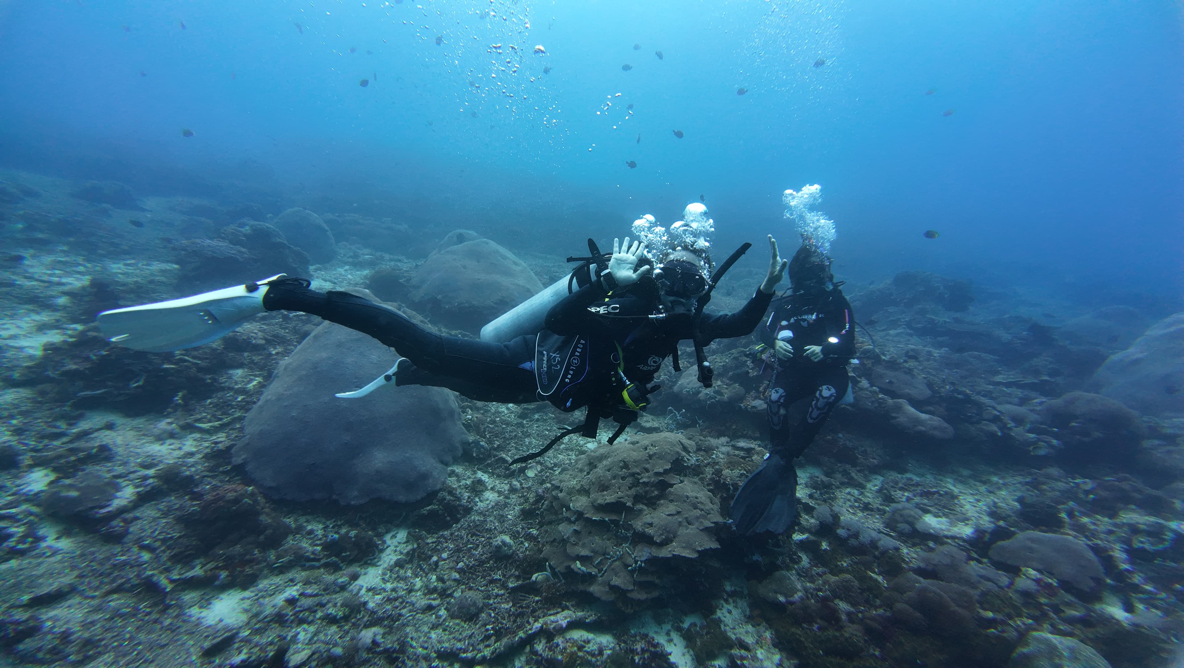 Scuba Diving Class at Nusa Penida